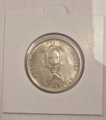 Filipine, Filipinas, Philippines, 50 Centavos 1944, KM#183, argint foto
