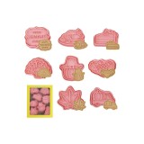 Set de tăvițe pentru biscuiți de toamnă și Ziua Recunoștinței, 8 bucăți