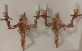 Elegant set de aplice &icirc;n stilul Rococo dimensiuni mari