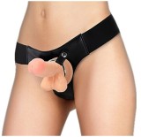 Strap-On Dildo Natural Ouch! Realistic StrapOn, 15 cm