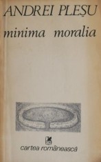 Minima moralia &ndash; Andrei Plesu