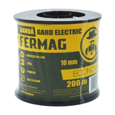 Bandă gard electric &ndash; 200 m, 10 mm