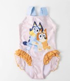 Costum de Baie &Icirc;ntreg pentru Copii Bluey 2-6 Ani (set 5 buc.)