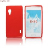 Husa Silicon Rosu LG Optimus L5 II E460 Gel Flexibil Protectie