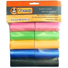 Saci igenici color Yommy 10 role/15 buc