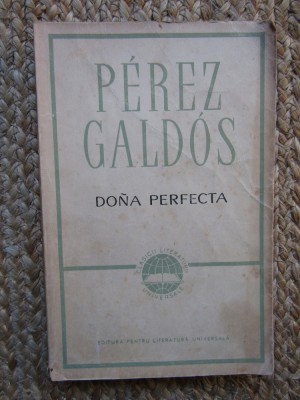 Dona perfecta - Perez Galdos foto