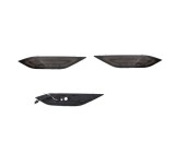 Set lampa semnalizare laterala Porsche Cayenne (92A), 04.2010-12.2014, cu parking light; LED; fumuriu; Tuning,