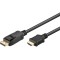 Cablu DisplayPort v1.2 - HDMI v1.4 3m 4K/30Hz Goobay 64837