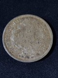 Franța 1874 A - 5 Franci - Monedă de argint, Europa