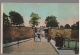 CPIB 23994 - CARTE POSTALA - YPRES, POARTA MENIN, CAL, BELGIA, CIRCULATA, 1915, INTERBELICA, STAMPILA