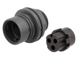 Conector circular soclu mamă 3 pini 16A 277V BULGIN PXP6012/03S/CR fără contacte