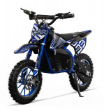Cumpara ieftin Motocicleta electrica NITRO Eco Fossa 1000W 36V cu limitator viteza, culoare albastra