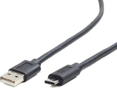 CABLU alimentare si date GEMBIRD, pt. smartphone, USB 2.0 (T) la USB 2.0 Type-C (T), 1.8m, negru, &amp;quot;CCP-USB2-AMCM-6&amp;quot; (timbru verde 0.08 lei) foto