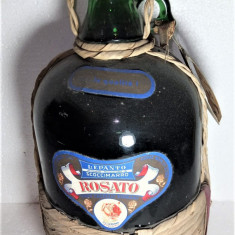 RARITATE STICLE VECHI DE VIN IMBRACATE IN PAIE-ROSATO LEPANTO ANI 60 ONE GALLON