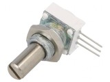 Potentiometru Axial 2,5k&Omega; 1W THT