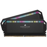 Memorie DOMINATOR PLATINUM XMP 3.0 Black Heatspreader, DDR5, 6000MT/s 32GB (2x16GB), CL36, RGB, Corsair