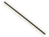 Conector şiruri pini tată 32 PIN 2,54mm aurit THT SAMTEC