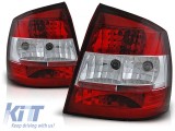 Set de stopuri tuning potrivit pentru Opel ASTRA G 09.1997-02.2004 3/5 usi, hatchback cu baza rosie si alba, stanga si dreapta Performance AutoTuning