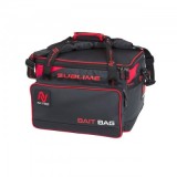 Geanta Pescuit Termoizolanta Nytro Sublime Bait Bag Small, 42x30x28cm, 35L, Nadă Momeală, Accesorii, Negru/Roșu