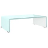 Stativ TV/Suport monitor, sticla, verde, 40 x 25 x 11 cm