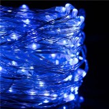 (DL) Instalatie lumina decorativa cu 300 LED-uri, telecomanda, 30m, iluminare albastra Household NewTrend