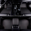 Set Covorase Auto Lux Piele Capitonaj Interior Premium Diamond Mats Bmw Seria 5 F11 2009-2016 Negru + Cusatura Bej 130818-21, General