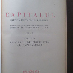 Capitalul vol 1 karl Marx 1947