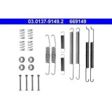Set accesorii reparatie saboti frana Seat Inca (6k9); Skoda Octavia 1 (1u2), Roomster (5j); Vw Caddy 2 (9k9a), Passat (3a2, 35i) Ate 03013791492
