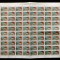 Bulgaria 1992 Insects, full sheet of 100, Mi.4017, used V.003