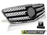 Grila sport fata negru cromat pentru Mercedes E-Class W212 2009-2013