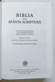 BIBLIA SAU SFANTA SCRIPTURA , 2005 * COPERTA PREZINTA PETE