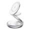 Incarcator wireless cu Fast Charging, 15W, 3in1, Magnetic Stand, MagSafe - Vention (FGEI0) - Silver