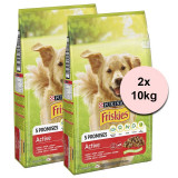 FRISKIES VitaFit Active cu 2 x 10 kg de vită