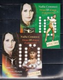 ROMANIA 2016 - NADIA COMANECI, PRIMUL 10, SET 2 COLITE, MNH - LP 2113, Nestampilat