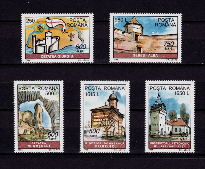 ✅RO 1995 LP 1389 &quot;Aniversari-evenimente II &quot;, serie ,MNH