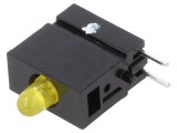 LED Galben 2.8mm 2mA 60&deg;