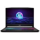 Laptop Gaming MSI Katana A15 AI B8VE, 15.6&quot;, FHD 144Hz, AMD Ryzen 7 8845HS, 16GB DDR5, 512GB SSD, GeForce RTX 4050 6GB, Free DOS, Black