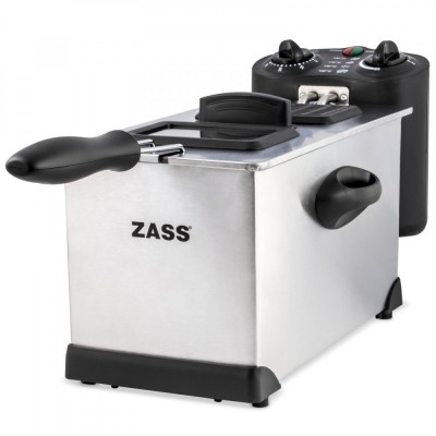 Friteuza Zass ZDF 02, Putere 2000W, Capacitate 3L, Termostat reglabil - RESIGILAT foto