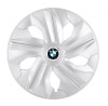 Set 4 Capace Roti, potrivite jantelor de R14, pentru BMW, model luna cromat, Autohelix MSA