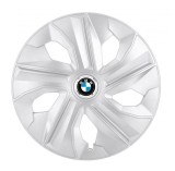 Cumpara ieftin Set 4 Capace Roti, potrivite jantelor de R14, pentru BMW, model luna cromat, Autohelix MSA