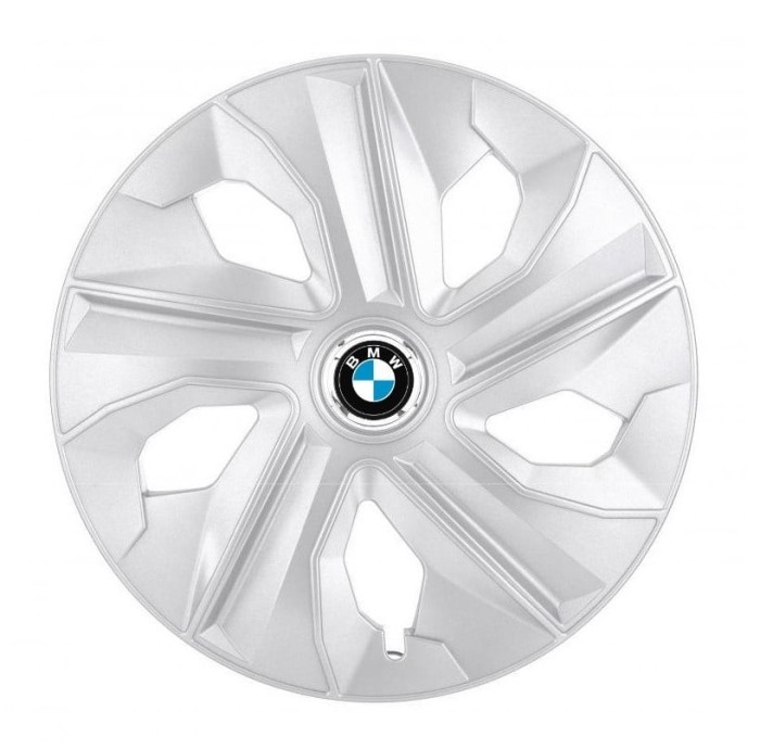 Set 4 Capace Roti, potrivite jantelor de R14, pentru BMW, model luna cromat