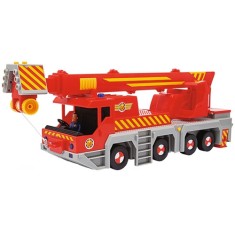 Camion cu Macara Simba Fireman Sam Rescue Crane 2 in 1 foto