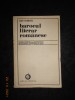 ION ISTRATE - BAROCUL LITERAR ROMANESC