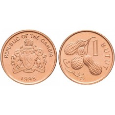Gambia 1998 - 1 butut UNC