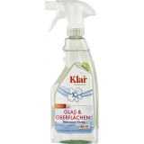 Solutie Curatare Sticla Klar 500ml - Degresant Ecologic, Fara Parfum, Spray, Vegana, Germania