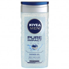 Nivea Men Pure Impact gel de duș pentru barbati 250 ml