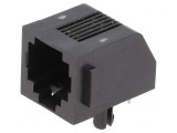 Soclu RJ11 Cat 3 Ecranat Profil Jos Blocare Panou