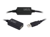 Repeater USB 25m USB 2.0 A-Mufă la A-Soclu