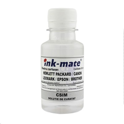 Solutie pentru curatat imprimanta capetele de printare infundate sau cartusele - 100 ml foto