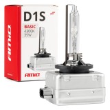 Bec xenon D1S 35W 4300K AMiO BASIC pentru faruri xenon originale